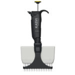 Micropipeta Multicanal Premium Black. 8 e 12 Canais Volume Variável. KASVI